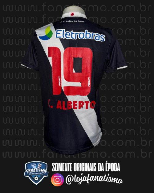 Camisa do Vasco Oficial I Penalty 2009/2010 #19 Carlos Alberto M - Imagem 2