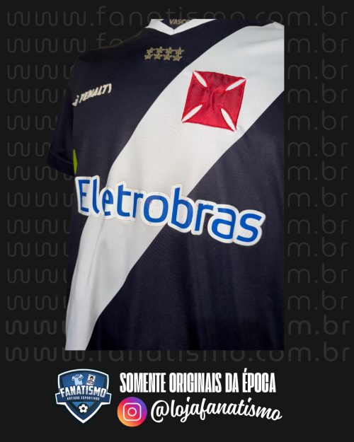 Camisa do Vasco Oficial I Penalty 2009/2010 #19 Carlos Alberto M - Imagem 3
