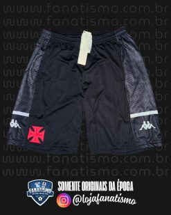 Bermuda do Vasco Oficial Kappa C/Bolsos Nova GG