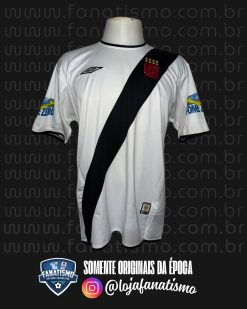 Camisa do Vasco Oficial II Umbro 2003 #5 Da Silva Usada em Jogo Único ‘Fome Zero’