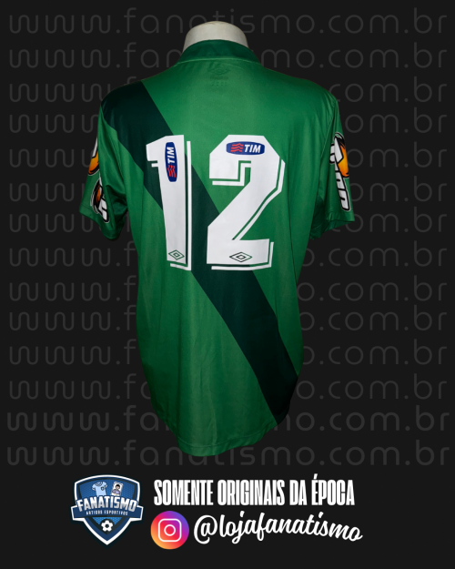 Camisa do Vasco Oficial Goleiro Verde Umbro 2015 #12 Jordi Usada em Jogo Florida Cup GG - Imagem 2