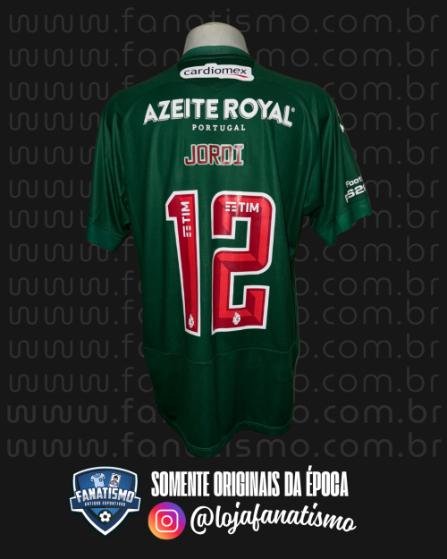 Camisa do Vasco Oficial Goleiro Verde Diadora 2019 #12 Jordi Usada em Jogo GG - Imagem 2