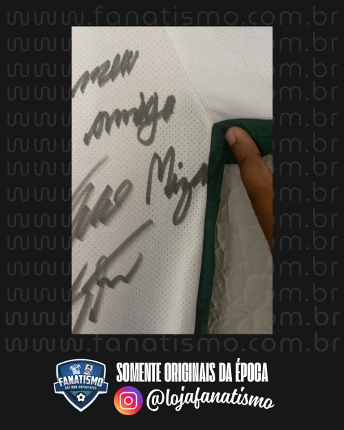 Camisa do Fluminense Oficial II Umbro 2025 #9 Everaldo Usada em Jogo vs. Bahia - Imagem 3