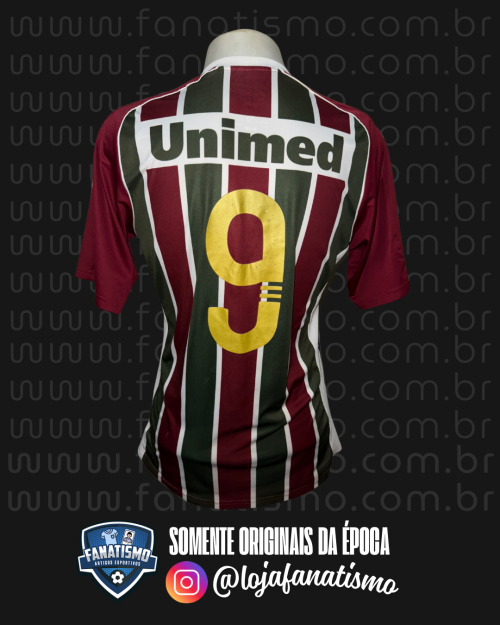 Camisa do Fluminense Oficial I Adidas 2011 #9 Fred M - Imagem 2