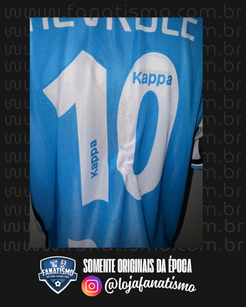 Camisa do Grêmio Oficial III Kappa 2000 #10 Ronaldinho Gaúcho G - Imagem 3