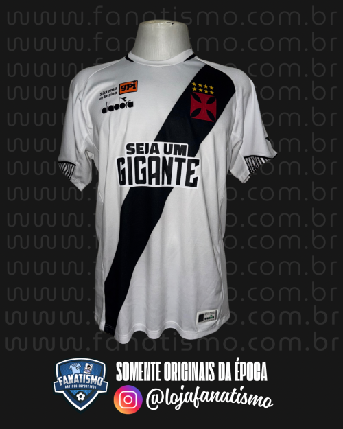 Camisa do Vasco Oficial II Diadora 2018 #30 Vinicius Araújo Usada em Jogo G