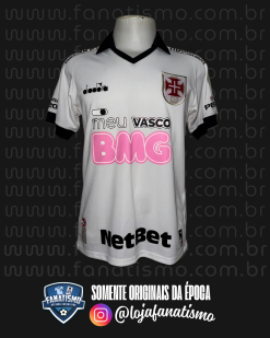 Camisa do Vasco Oficial III Diadora 2019 #25 Richard Usada em Jogo Outubro Rosa M