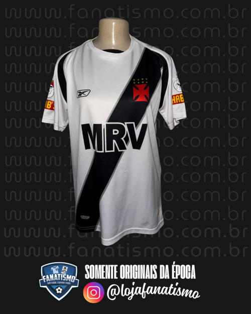 Camisa do Vasco Oficial II Reebok 2008 #10 Edmundo Infantil/Feminina 12