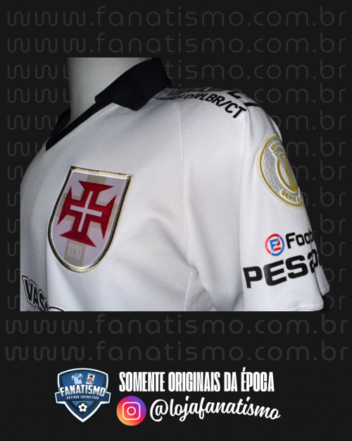 Camisa do Vasco Oficial III Diadora 2019 #25 Richard Usada em Jogo Outubro Rosa M - Imagem 3