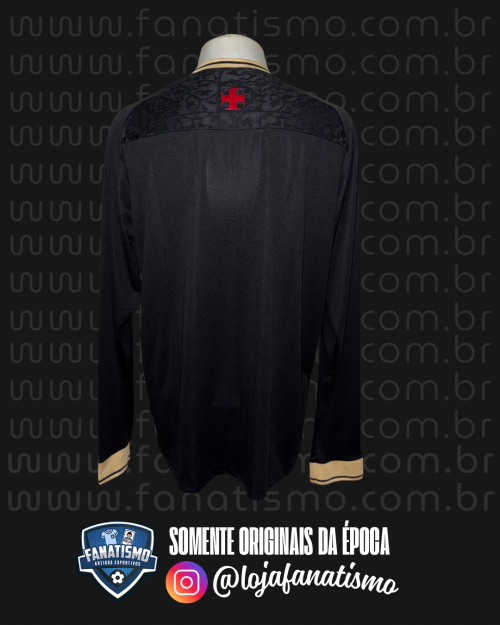 Camisa do Vasco Oficial Goleiro Manga Longa Kappa 2022/2023 S/Nº Nova 3G - Imagem 2