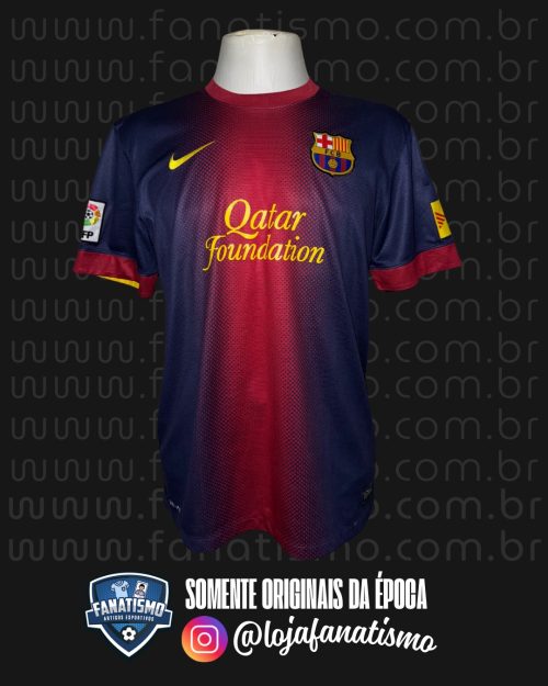 Camisa do Barcelona Oficial I Nike 2012/2013 S/Nº G