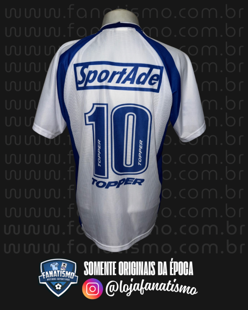 Camisa do CSA Oficial II Topper 2001 #10 G - Imagem 2