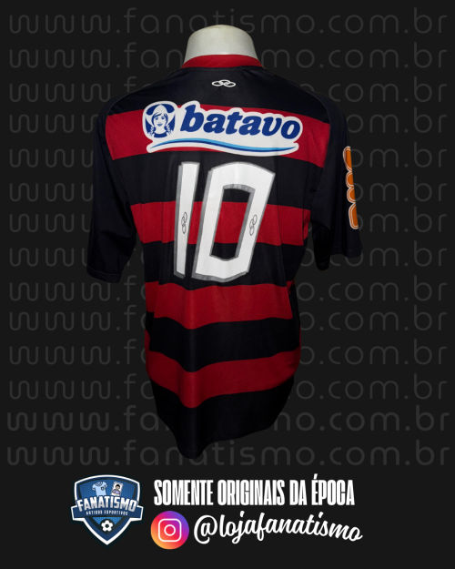 Camisa do Flamengo Oficial I Olympikus 2010/2011 #10 G - Imagem 2