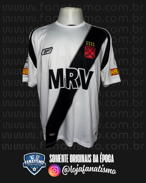 Camisa do Vasco Oficial II Reebok 2008 #10 Edmundo GG