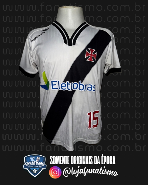 Camisa do Vasco Oficial II Futsal Penalty 2011-2013 #15 Usada em Jogo