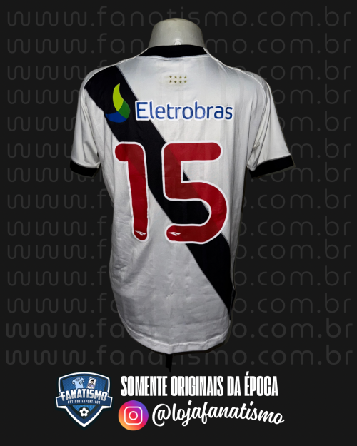 Camisa do Vasco Oficial II Futsal Penalty 2011-2013 #15 Usada em Jogo - Imagem 2