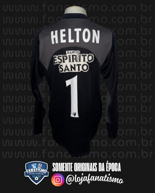 Camisa do Porto Oficial Goleiro Manga Longa Nike 2004/2005 #1 Helton Usada em Jogo G - Imagem 2
