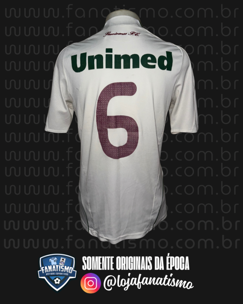 Camisa do Fluminense Oficial II Adidas 2008 #6 Usada em Jogo - Imagem 2