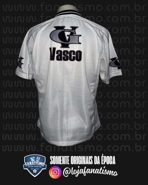 Camisa do Vasco Oficial Treino Branca VG 2001/2002 G - Imagem 2