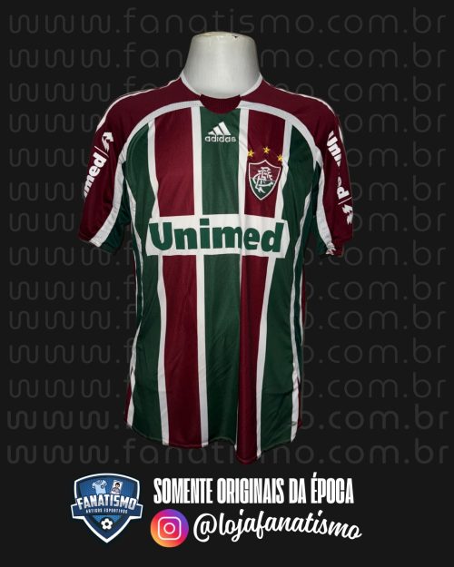 Camisa do Fluminense Oficial I Adidas 2008 #21 De Jogo G