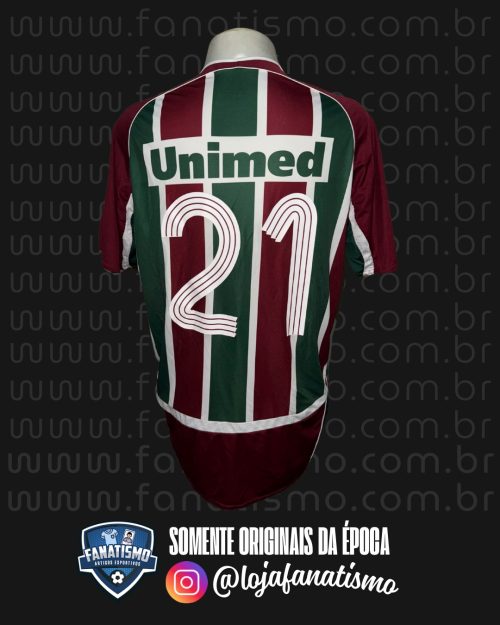 Camisa do Fluminense Oficial I Adidas 2008 #21 De Jogo G - Imagem 2