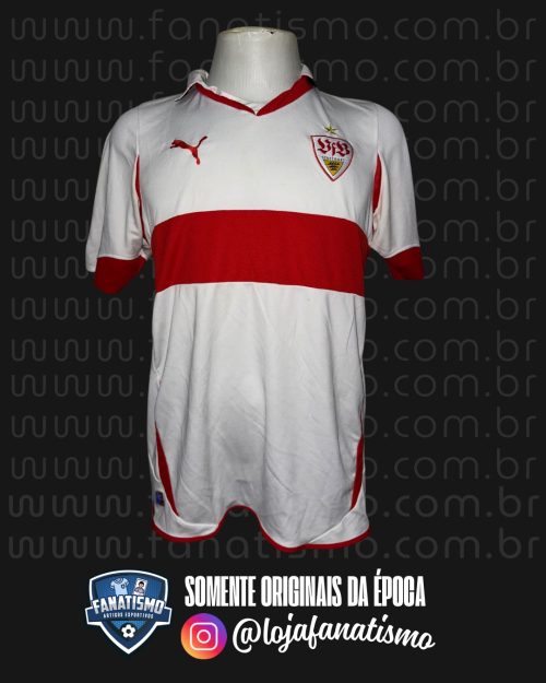 Camisa do Stuttgart/ALE Oficial I Puma 2007/2008 S/Nº G