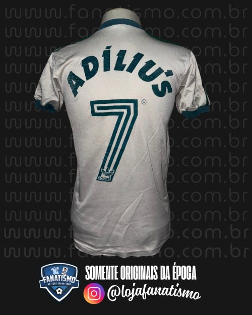 Camisa do Adiliu's Oficial I Futsal Adidas Anos 1980 #7 De Jogo - Imagem 2
