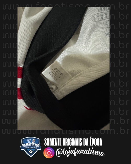 Camisa do Flamengo Oficial II Adidas 2020 S/Nº GG - Imagem 3