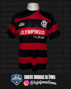 Camisa do Flamengo Oficial I Olympikus 2009 #10 Adriano M