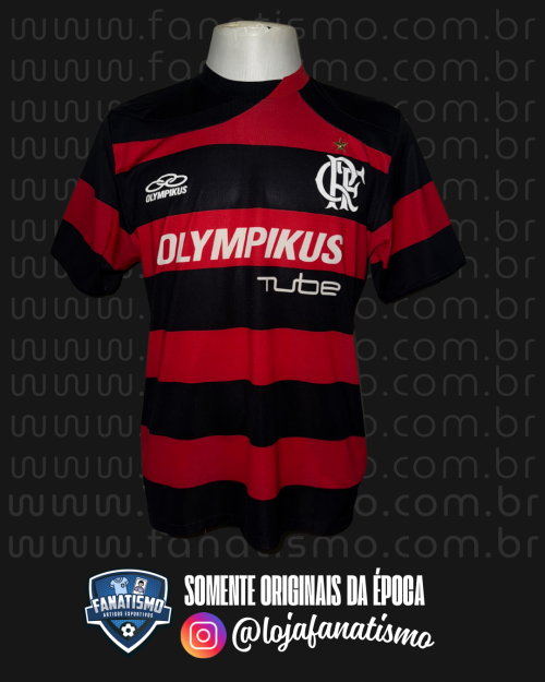Camisa do Flamengo Oficial I Olympikus 2009 #10 Adriano M