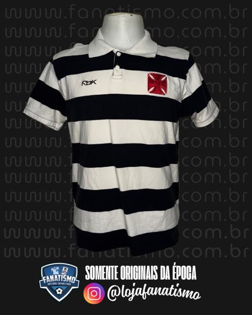 Camisa do Vasco Oficial Polo Edição Especial 110 Anos Reebok 2008