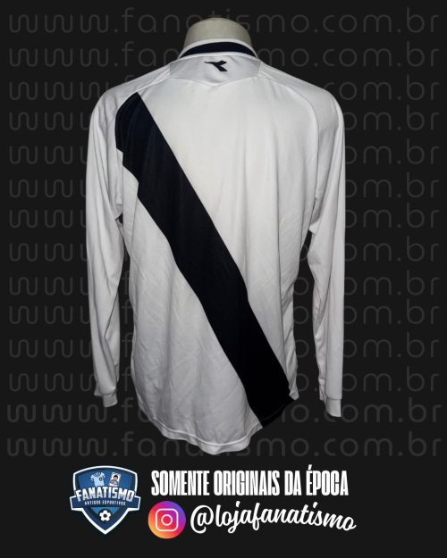 Camisa do Vasco Oficial II Manga Longa Diadora 2019 S/Nº G - Imagem 2