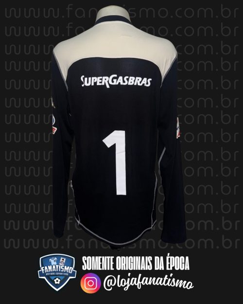 Camisa do Botafogo Oficial Goleiro Manga Longa Kappa 2008 #1 Usada em Jogo GG - Imagem 2