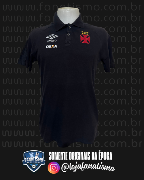 Camisa do Vasco Oficial Polo Viagem Umbro 2016/2017 M