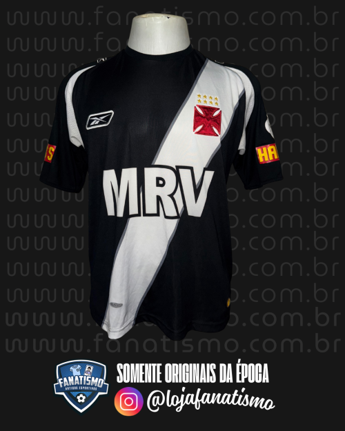 Camisa do Vasco Oficial I Reebok 2008 #9 De Jogo M