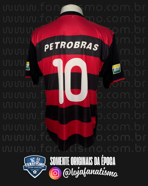 Camisa do Flamengo Oficial I Nike 2000/2001 #10 Petkovic G - Imagem 2
