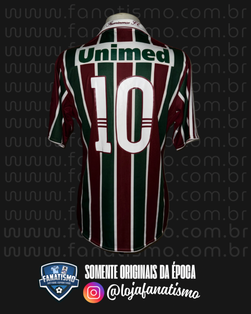 Camisa do Fluminense Oficial I Adidas 2010 #10 G - Imagem 2