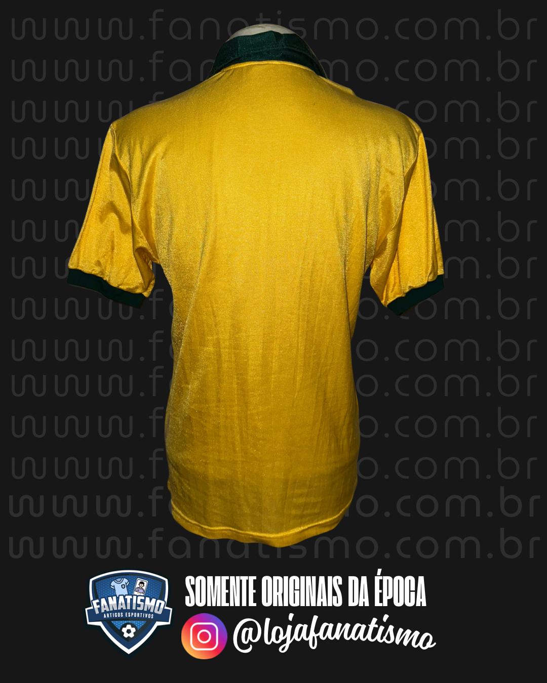 Camisa da Seleção Brasileira Oficial I Topper 1990 S/Nº G - Imagem 2