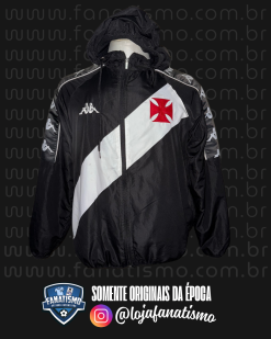 Jaqueta do Vasco Oficial Corta-Vento Kappa 2021 C/Bolsos M