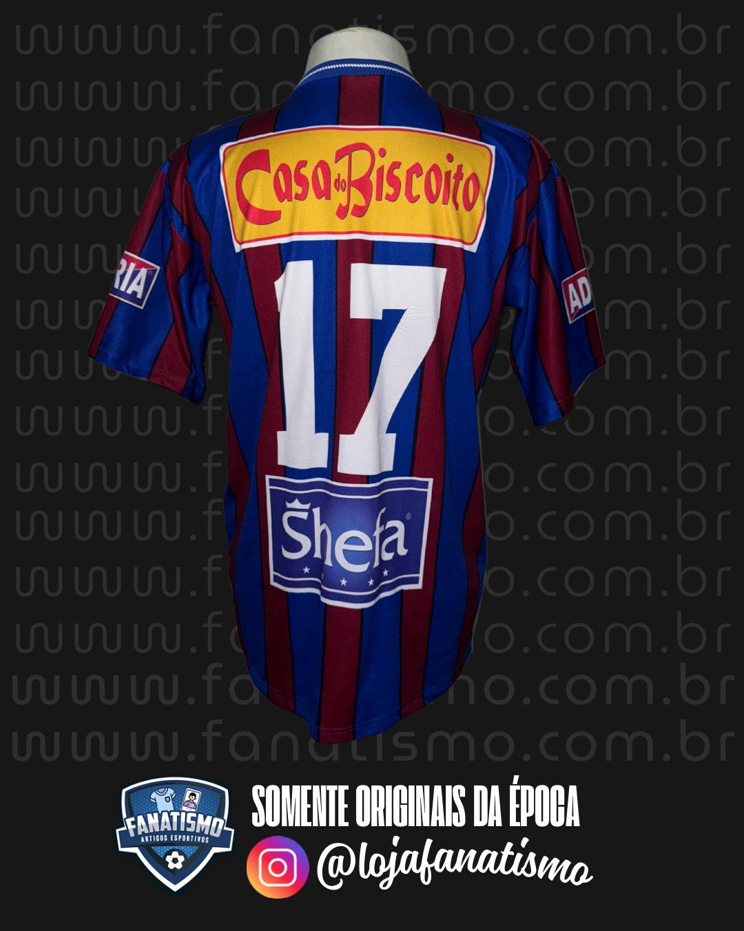 Camisa do Bonsucesso/RJ Oficial I Raio Sports 2009 #17 Usada em Jogo - Imagem 2