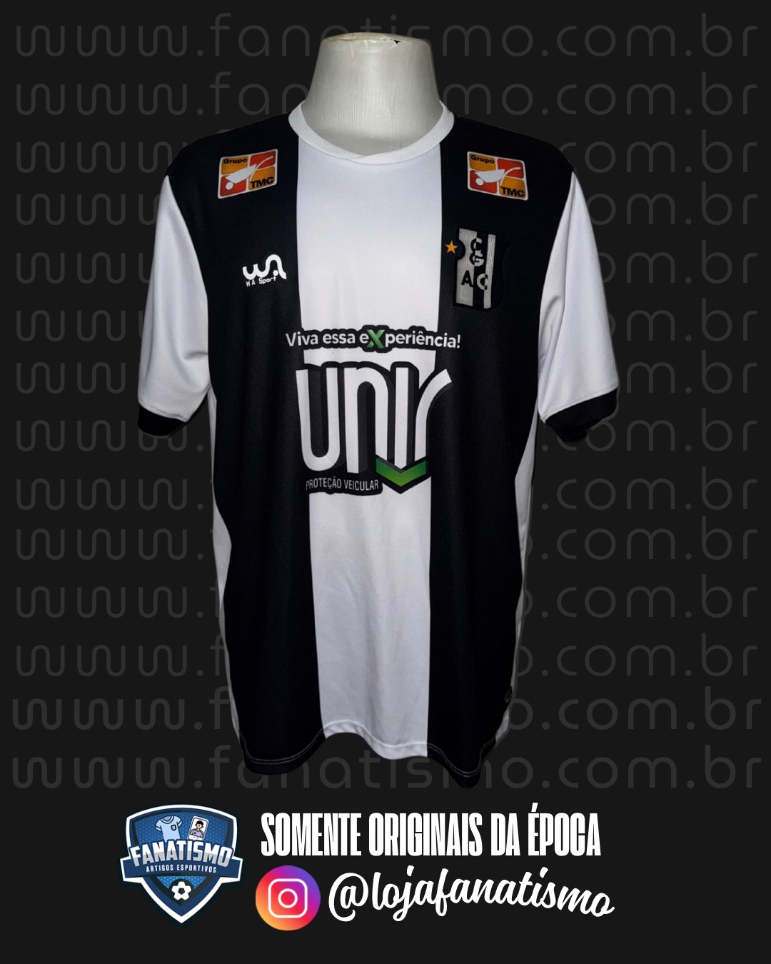 Camisa do Campo Grande/RJ Oficial I WA Sports 2022 #2 Usada em Jogo GG