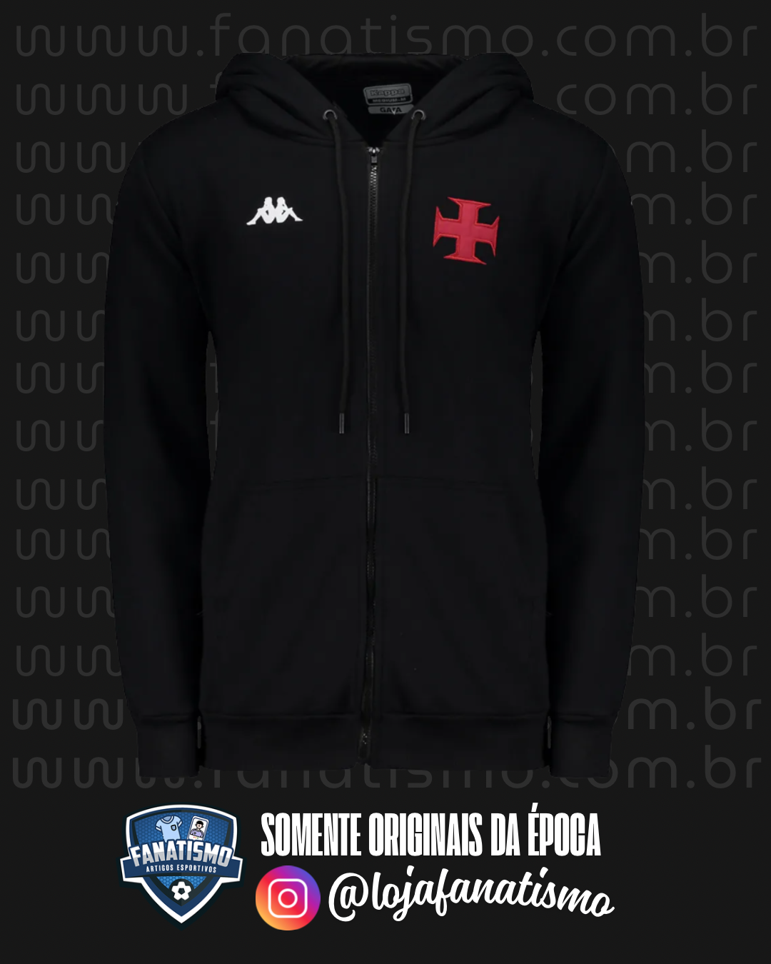 Jaqueta do Vasco Oficial Viagem Kappa 2025 Novo