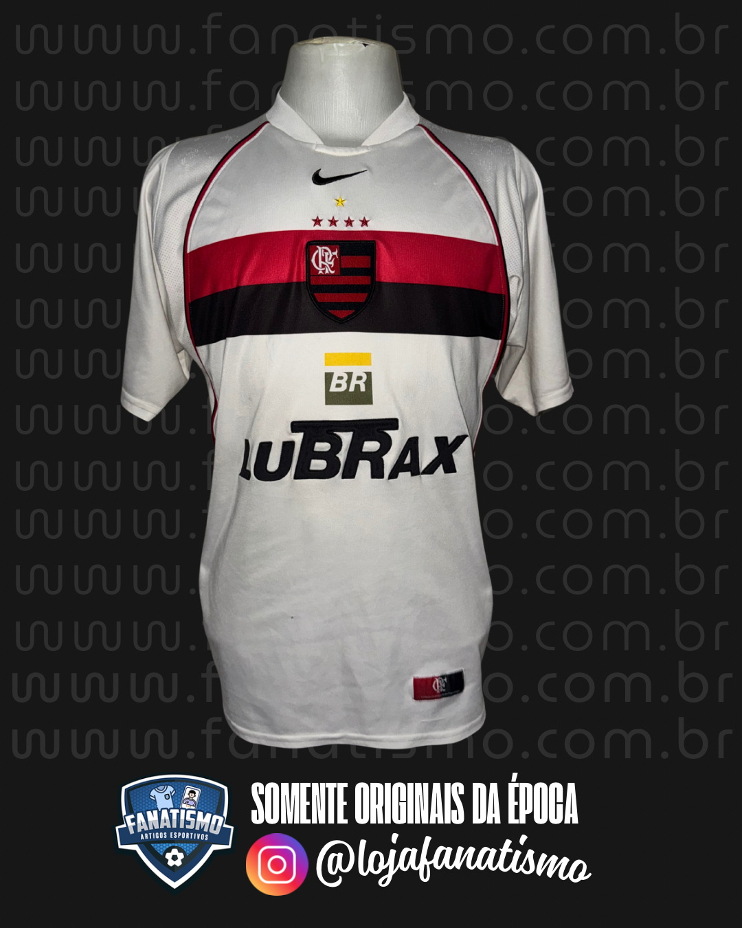 Camisa do Flamengo Oficial II Nike 2001-2004 #10 G