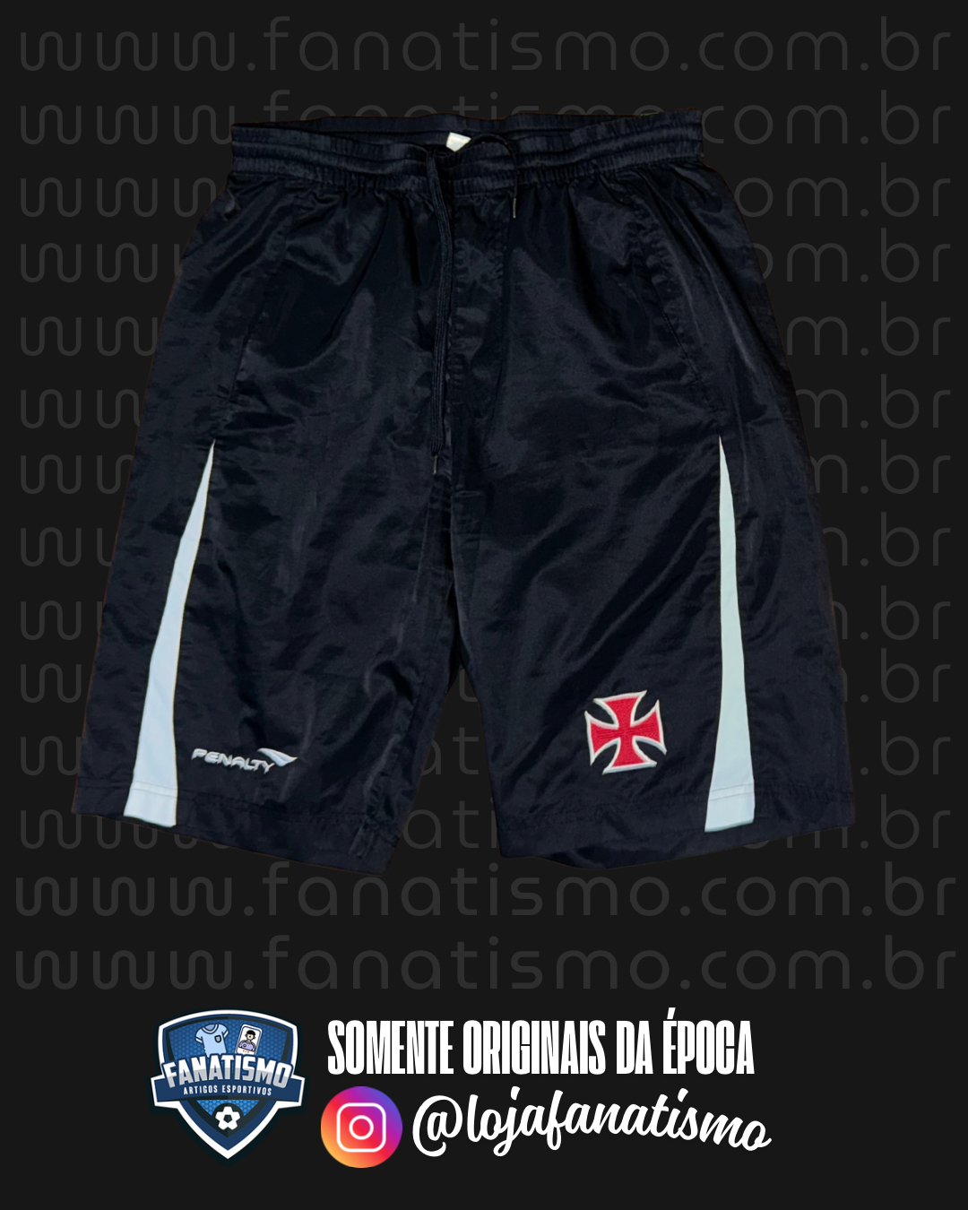 Bermuda do Vasco Oficial Penalty 2012/2013 C/Bolsos M