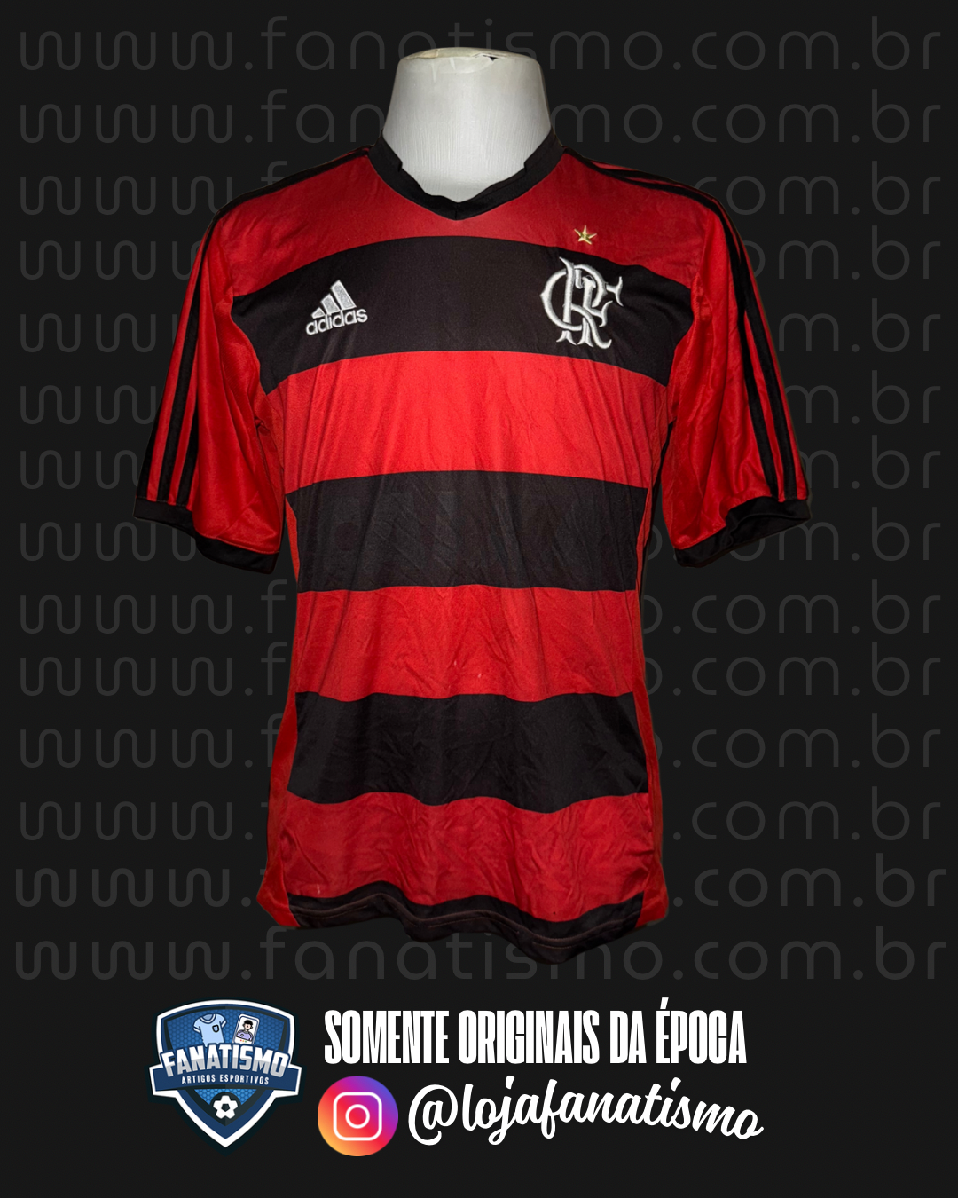 Camisa do Flamengo Oficial I Adidas 2014/2015 M