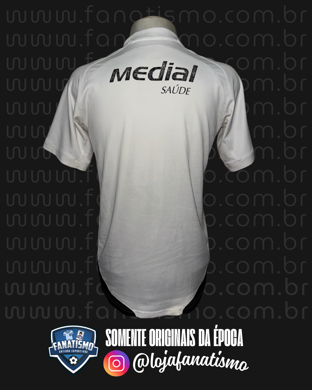 Camisa do Corinthians Oficial I Nike 2008 S/Nº M - Imagem 2