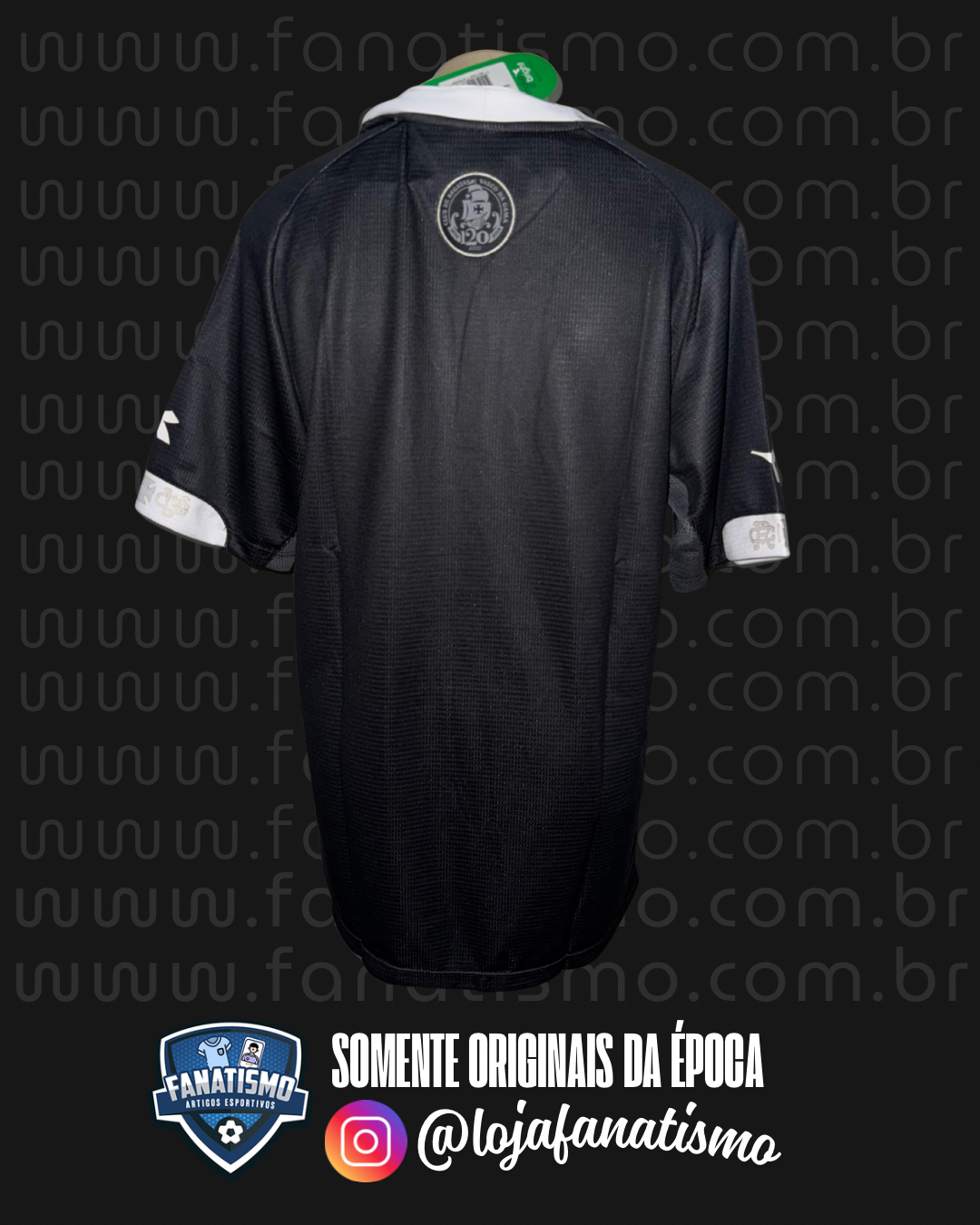 Camisa do Vasco Oficial III Diadora 2018/2019 16 Anos Nova - Imagem 2