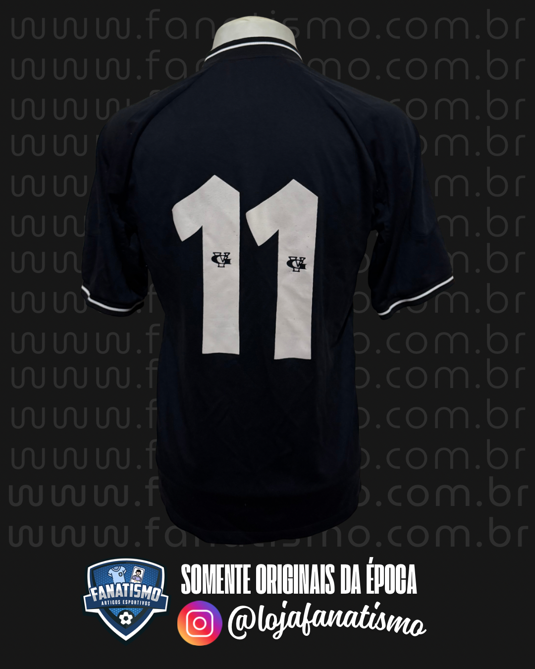 Camisa do Vasco Oficial III VG 2002 #11 Romário G - Imagem 2