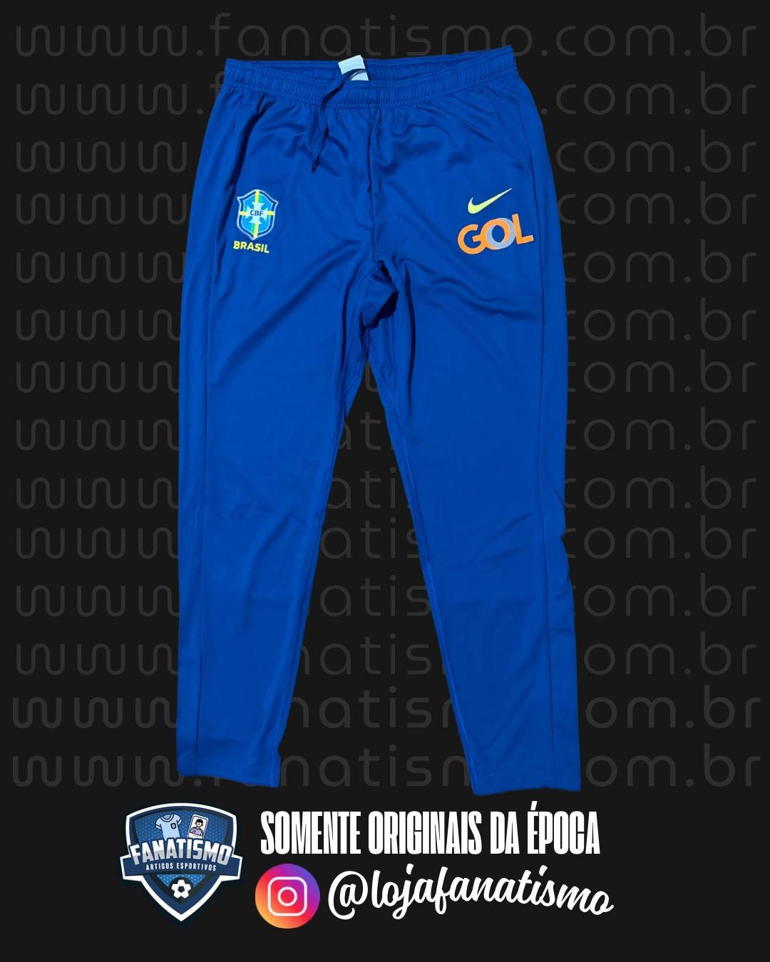 Calça da Seleção Brasileira Oficial Treino Comissão Técnica Nike 2024/2025 Nova G