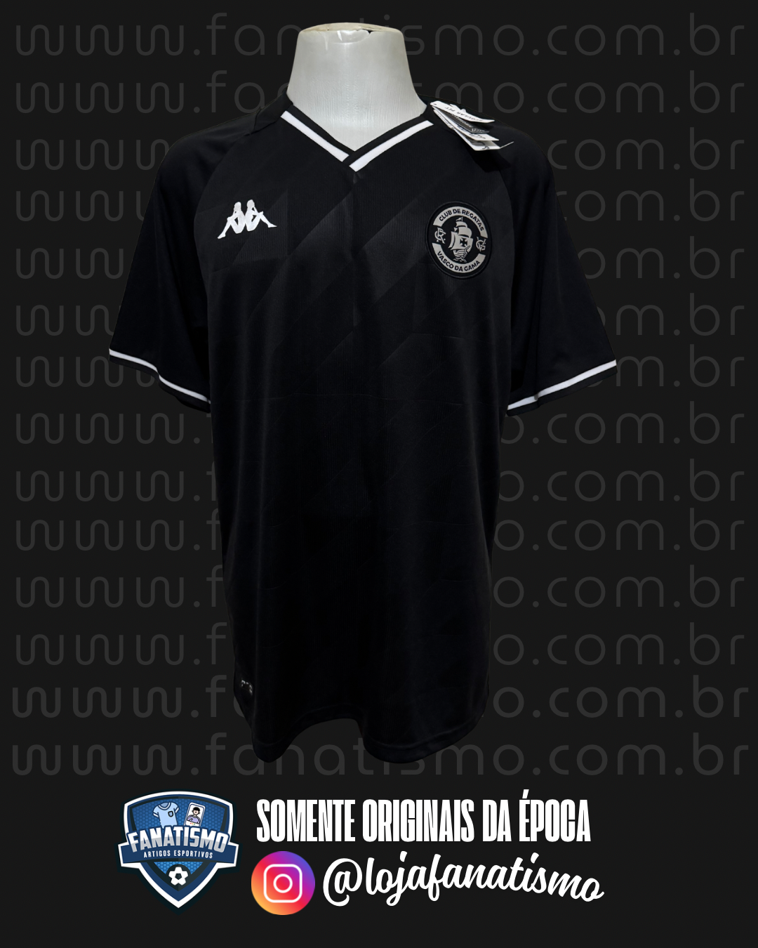 Camisa do Vasco Oficial III Kappa 2021 Nova